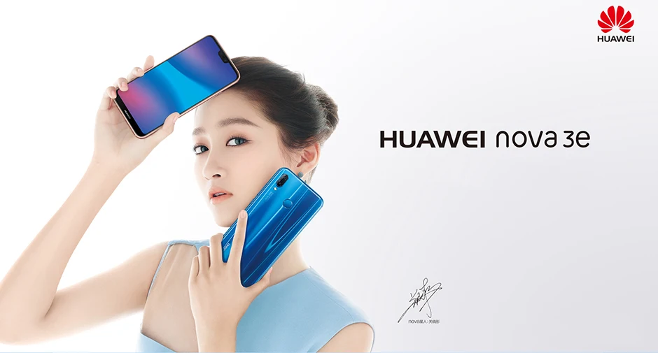 Сток! huawei P20 Lite глобальная прошивка NOVA 3E Smartphone4G LTE Face ID 5,8" экран Android 8,0 24MP фронтальная камера 4 Гб 128 ГБ Rom