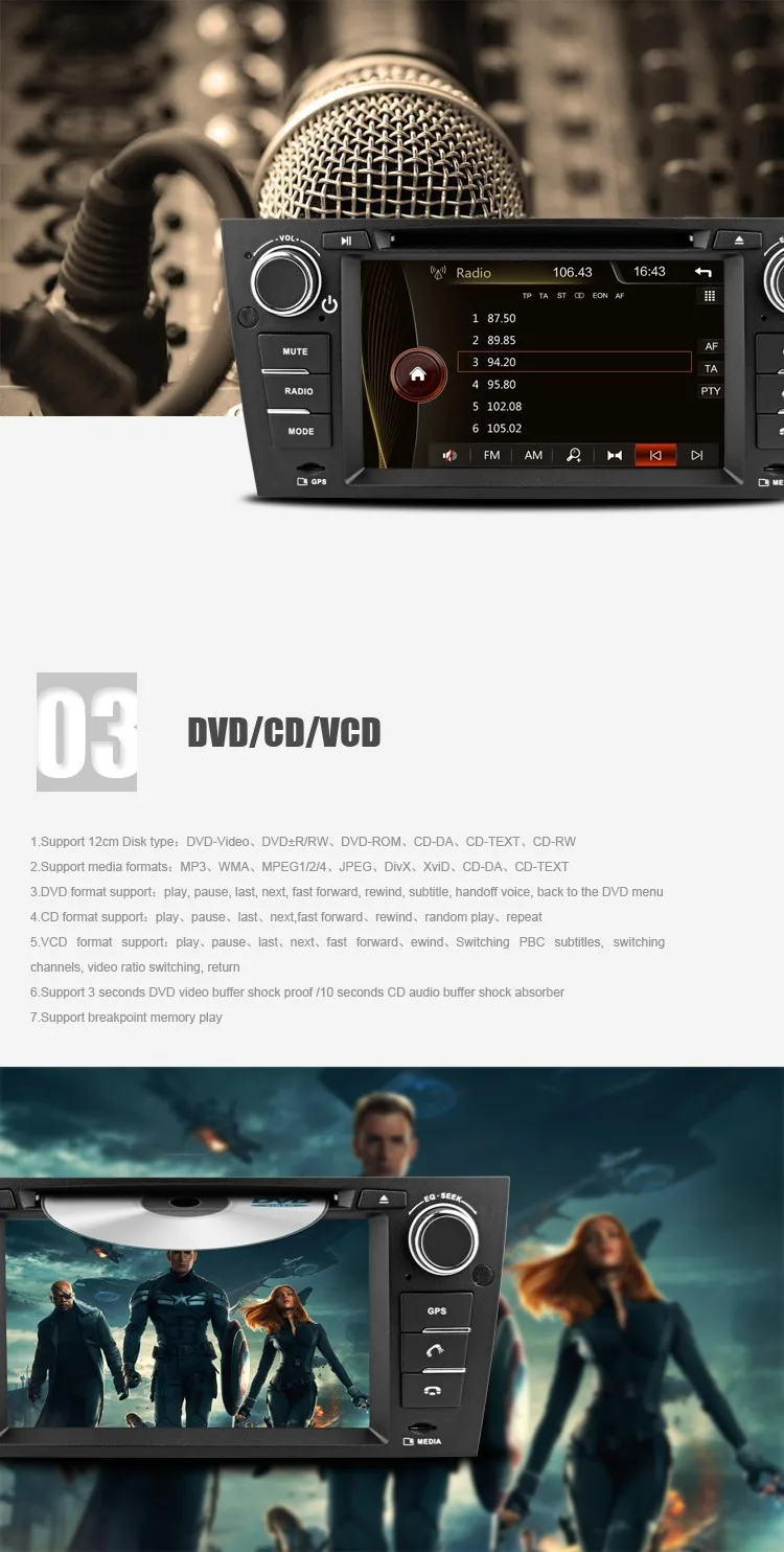 Best 7" HD Capacitive Touch Screen Car DVD Player GPS Navigation for BMW E90 E91 E92 E93 E88 E82 Auto or Manual with Original BMW UI 15