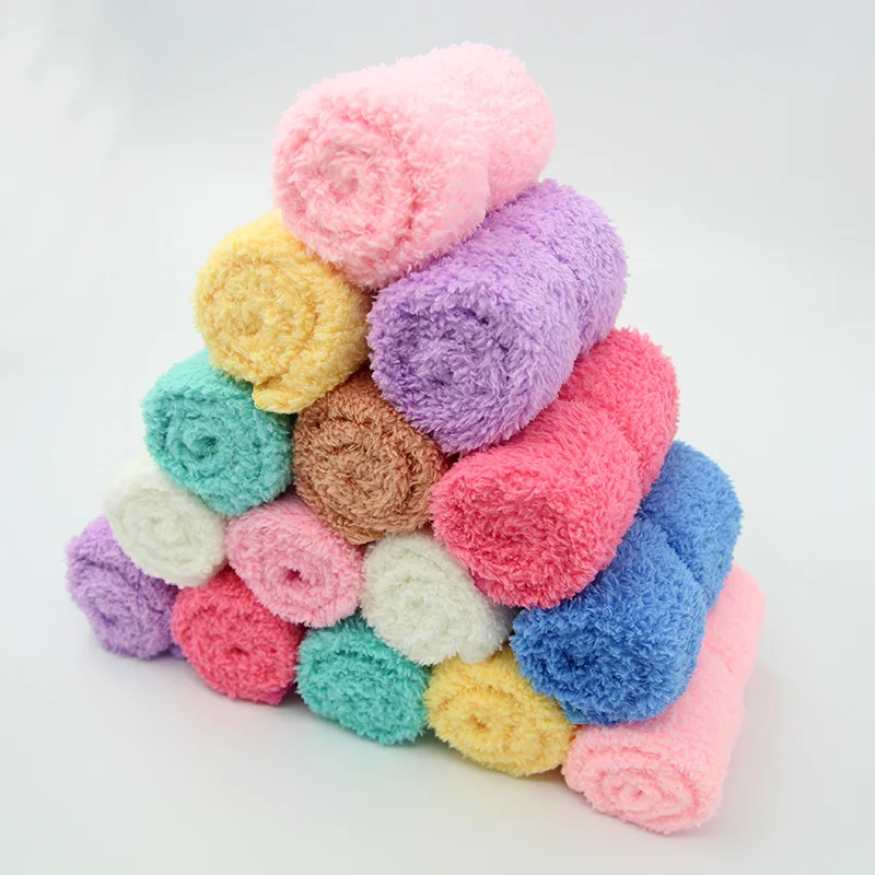 SINSNAN Microfiber Kitchen Towel Coral Velvet Super Absorbent Wash Towel Bowl Cloth Dishcloth Tableware Household Cleaning Towel