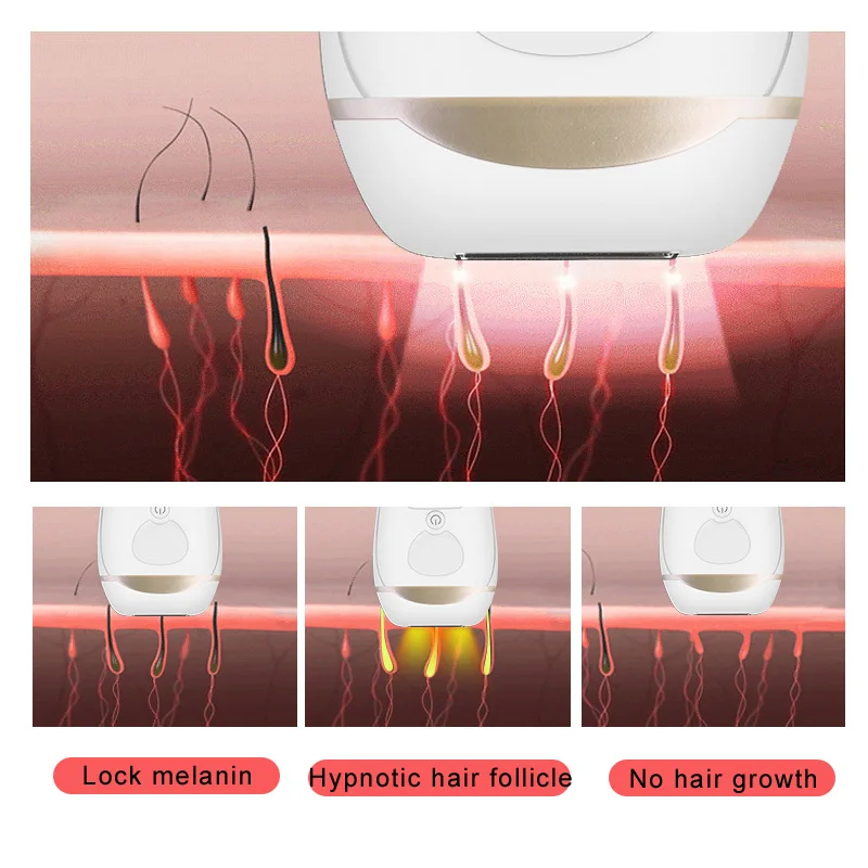 35W IPL Laser Hair Removal Machine Laser Epilator Hair Removal Permanent Bikini Trimmer Electric depilador a laser