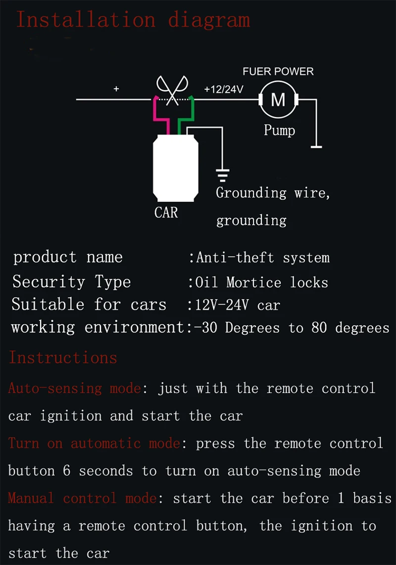 Car alarm system (16)