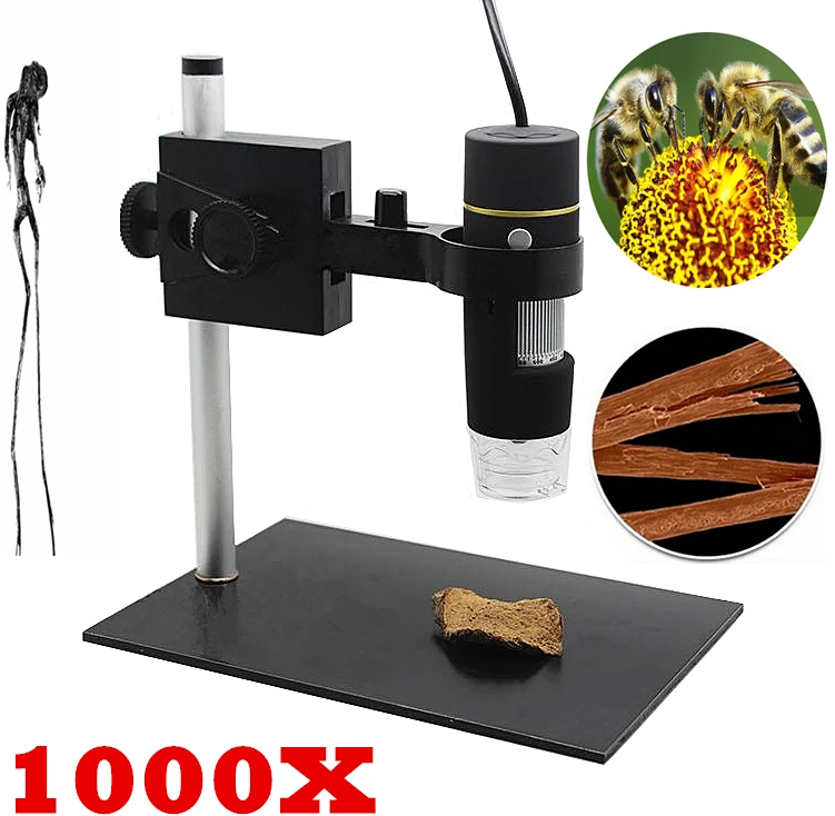 

USB digital microscope camera LED electronic electron Endoscope Camera Microscope Magnifier 50X~1000X Magnification Measure