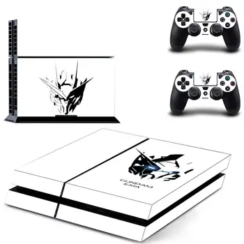 

JIAYOLIVE Anime Gundam PS4 Skin Sticker for Sony Playstation 4 Console & 2 Controller Protective Sticker