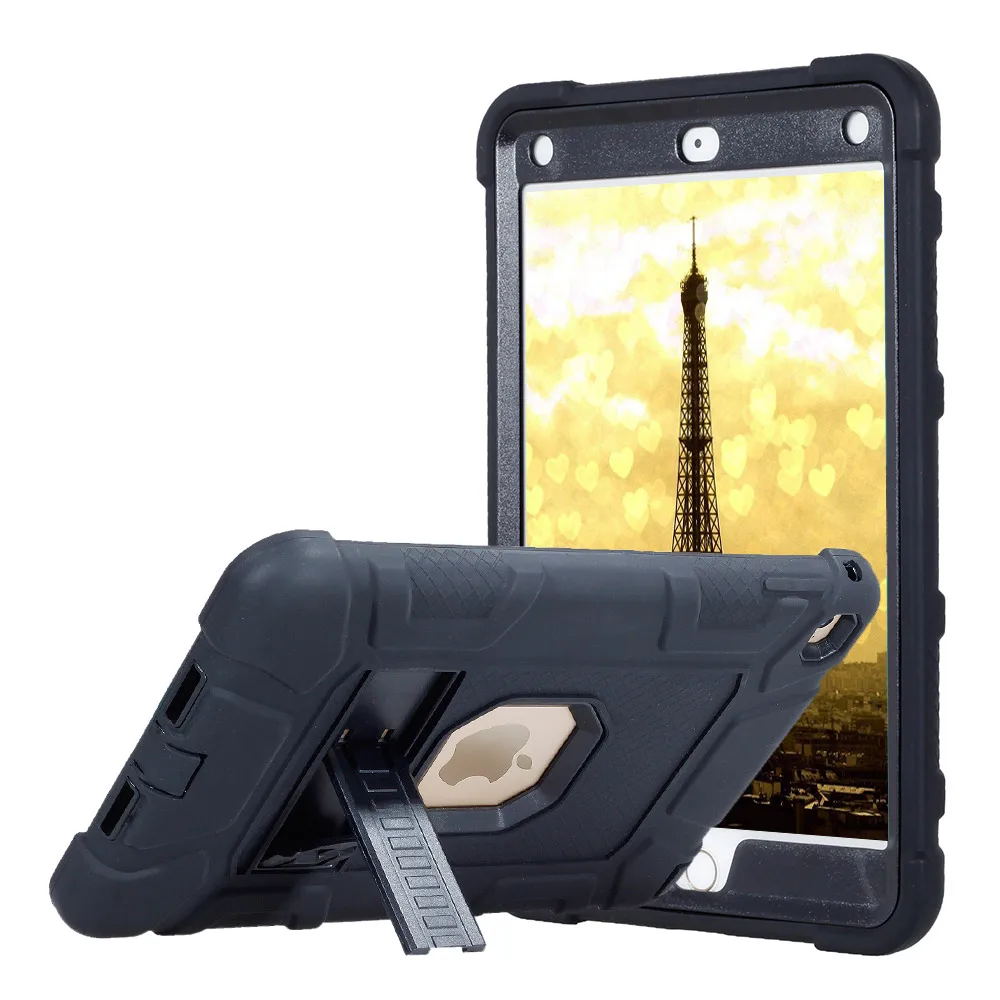 For iPad mini 4 Rubber Rugged Armor font b Tablet b font Case Cover Kids Baby