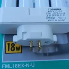 TOSHIBA HITACHI 18 Вт FML18EX-N DK cfl компактный Флуоресцентный светильник FML18EX-N/2, FML 18EX-N-U лампы дневного света, 4 pin параллельный трубки