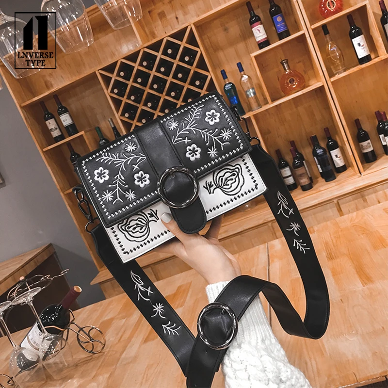 Women's Shoulder Bag Ethnic Style Shoulder Crossbody Bag women leather handbags for women 2018 fashion Shoulder bag Ladies bag