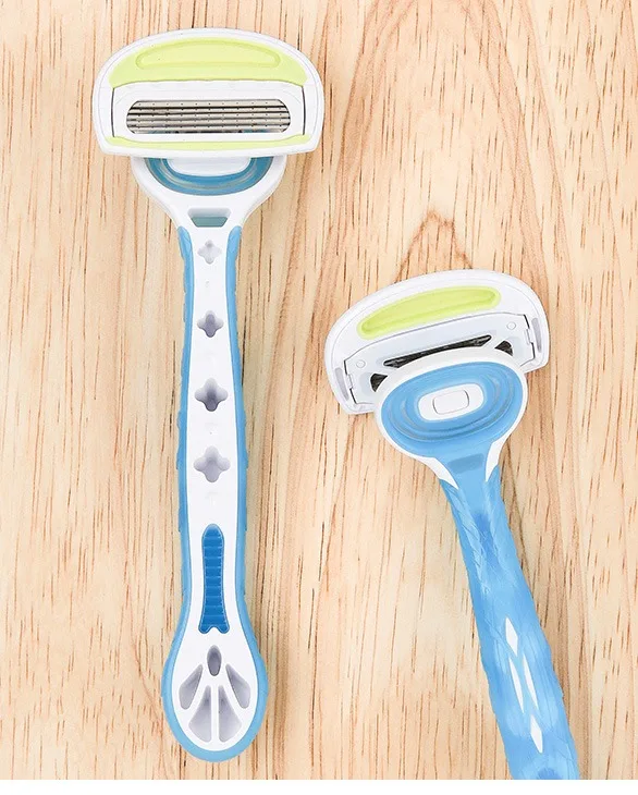 3pcs Manual Shaving Women's Razor Razor Blades Replaceable Straight