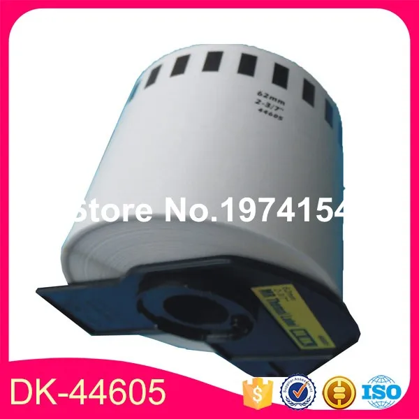 60 рулонов ярлыки для родителя 62 мм * 30 48 м желтого цвета совместимые с Brother DK 44605/700