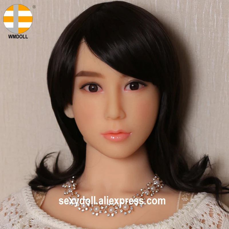 WMDOLL 45 # голова Китайская силиконовая любовь секс куклы Китай лицо Высокое