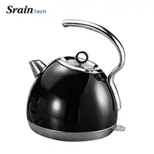 SrainTech 1800W Stainless Steel Electric Kettle 1.8L Nice Design #304 Food Grade Electric Kettle heating water in 5 minutes soar cl a98 food grade 304 stainless steel electric kettle household hot kettle double deck power off tea pot