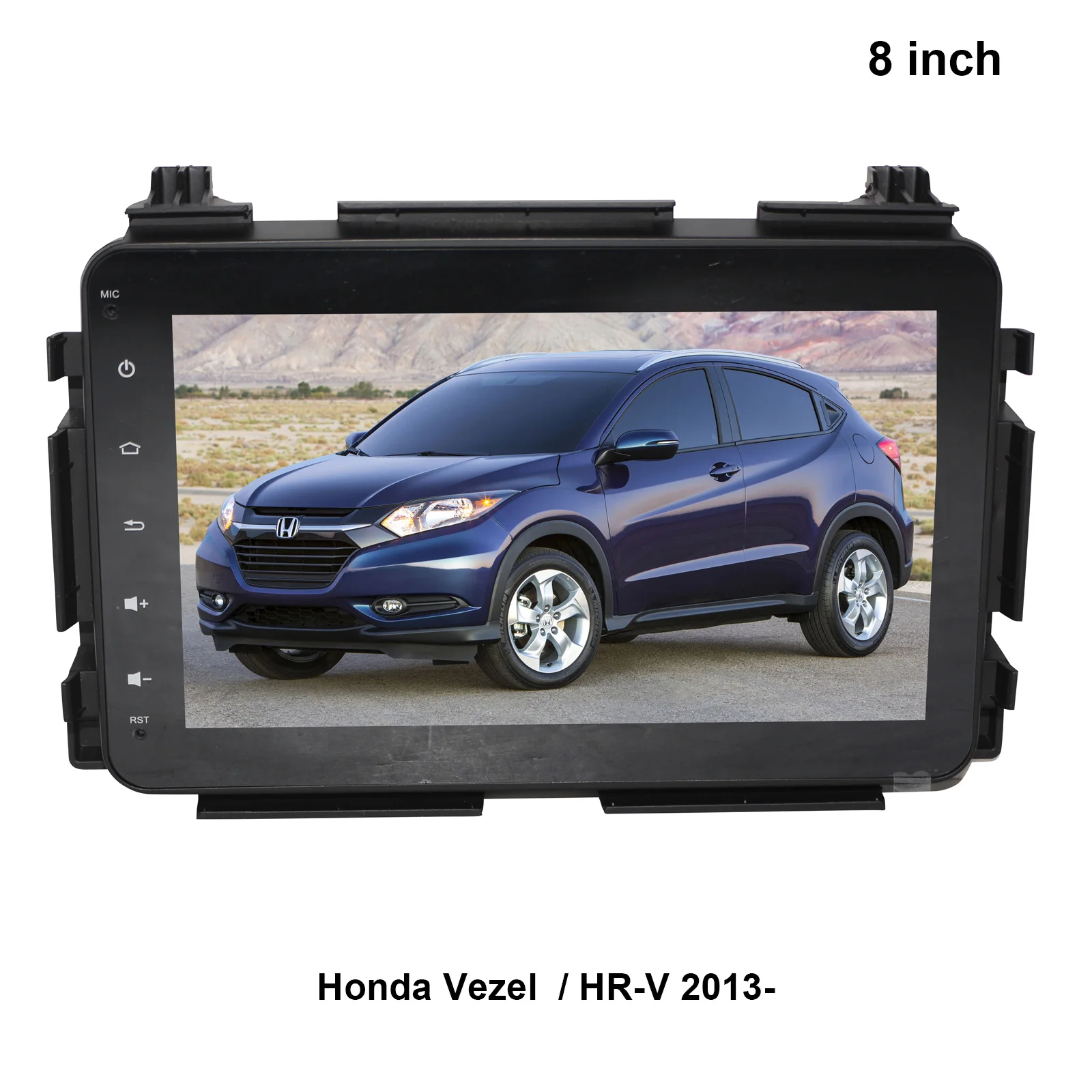 Excellent 8" Android 9.0 Car GPS Navi Player for Honda Vezel HR-V HRV 2013-2019 with 4G Octa Core Stereo Multimedia RDS BT WIFI Head unit 1
