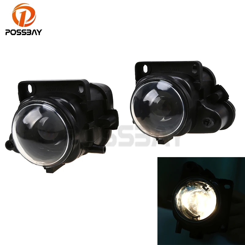 

POSSBAY Super Bright Front Lower Fog Light Lamp Bumper Fit for Audi A6 sedan/Avant(C5) 1998 1999 2000 2001 External Fog Luces