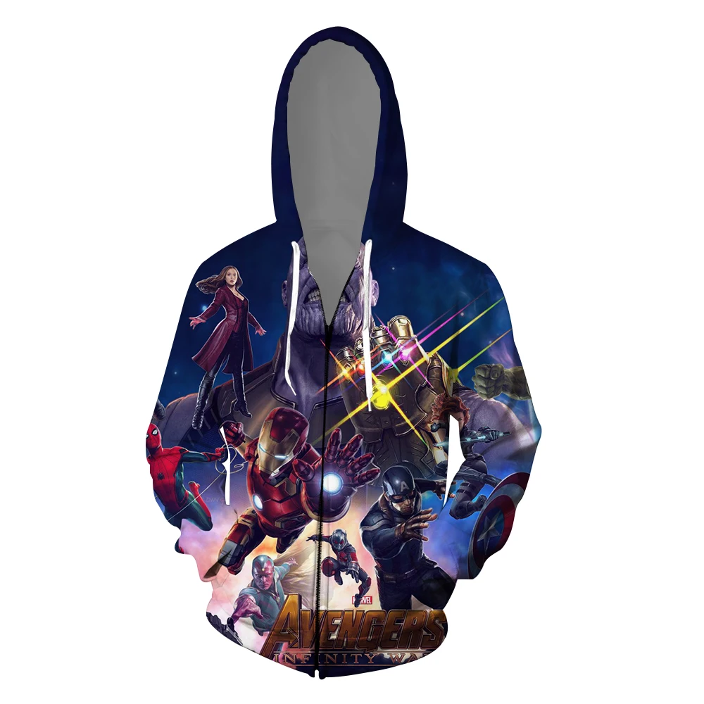 Movie Avengers Endgame Quantum Realm Sweatshirt Jacket Costumes Advanced Tech Hoodie superhero Captain America Hoodies Cosplay