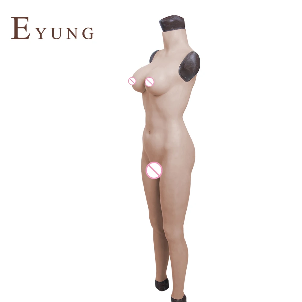 Силиконовый комбинезон Eyung Crossdresser имитация груди во влагалище подделка в форме
