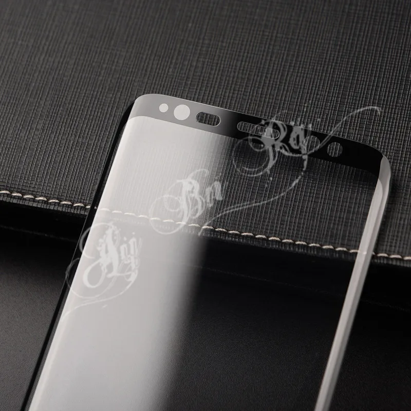 2 шт 3D закаленное стекло полное покрытие экрана протектор для samsung Galaxy Note 9 8 S8 S9 Plus цвет черный Золотой Серебряный Синий