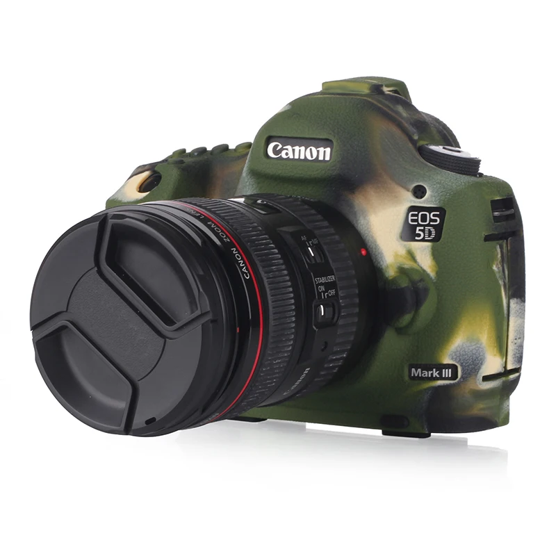 CAENBOO 5D Mark III 3 сумка для камеры Мягкий силиконовый резиновый защитный чехол для камеры для Canon 5D Mark 3 5D3