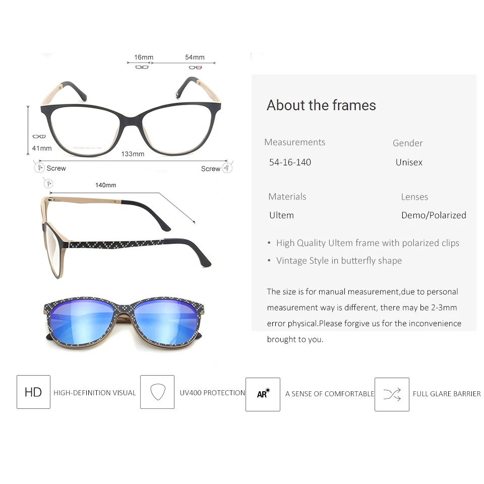 Легкие женские очки с эффектом памяти Ultem, оправа с клипсой, солнцезащитные очки, оптические поляризованные мужские магнитные очки, солнцезащитные очки Oculos De Grau