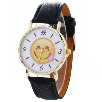 

2020 Promotion Real Version Of Tongue-spitting Expression Pattern Bracelet List Explosive Women's Watch Fashion Belt Wholesale