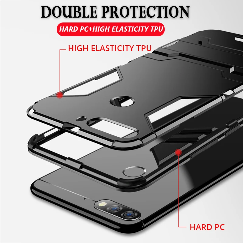 XSDTS PC+ силиконовый чехол для huawei Y5 Y6 Y7 Prime Y9 Железный человек противоударный гибридный защитный чехол для телефона