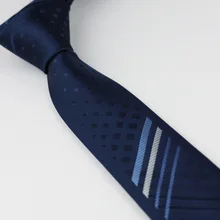 Для мужчин костюм Галстуки Дизайн границы синий с цвет небесно-синий белый плед галстук микрофибры узкий галстук 6 см Сорочки выходные для мужчин свадебные галстук