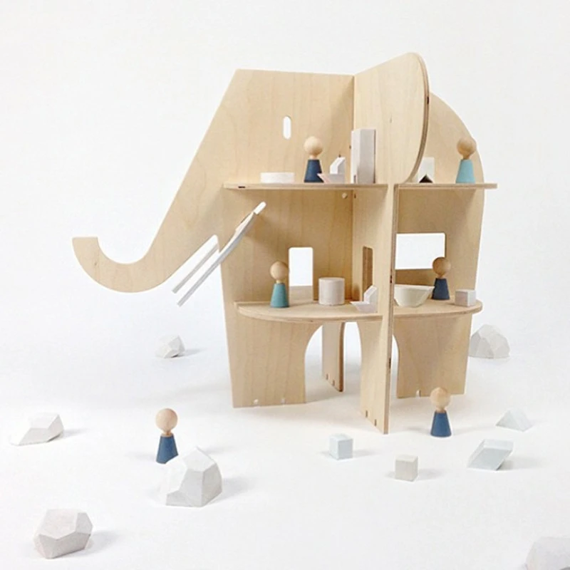 elephant bookends nursery