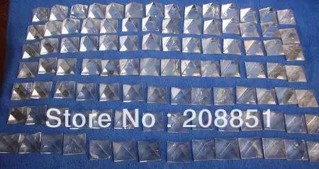 

100 NATURAL CLEAR QUARTZ CRYSTAL PYRAMIDS Wholesales Price, Free Shipping,Size 0.8-1.0"