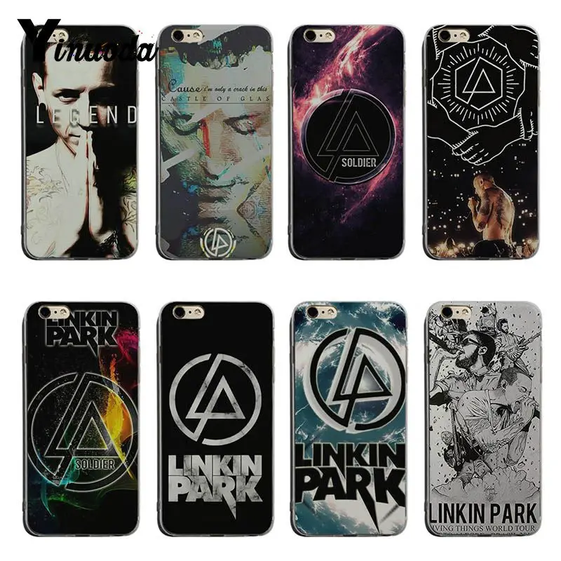 

Yinuoda Linkin Park Chester Bennington Fashion Luxury phone case accessories For iPhone 6plus 6s 7plus 8plus X XS XR Coque Shell
