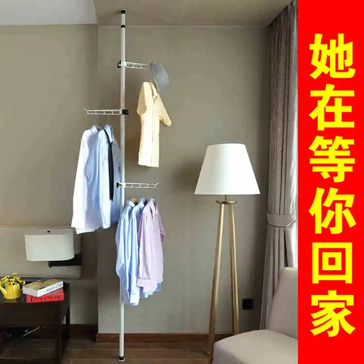 

stainless 360 angle clothes and hat hanger extendable bedroom clothes and hat hanger for saving much room for you good