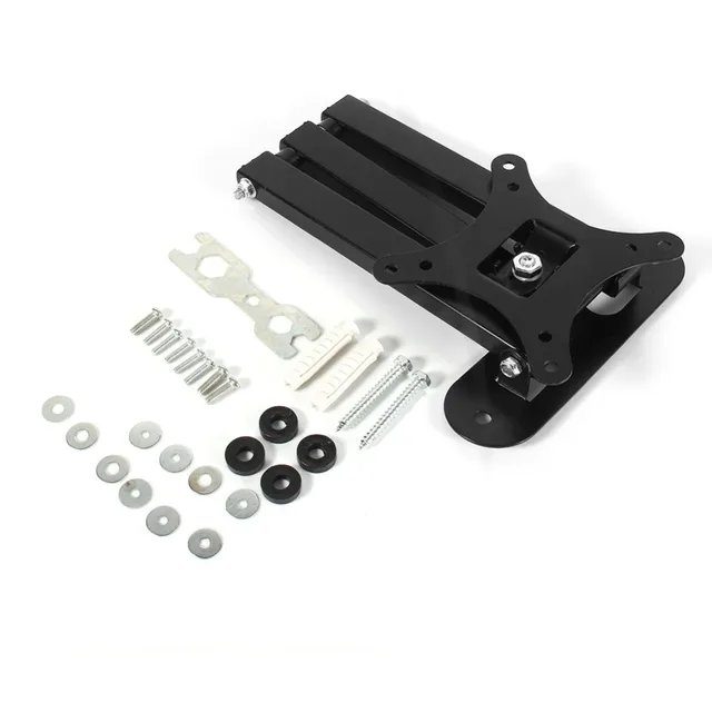 Universal 10-26 LCD LED TV PC Monitor Wall Mount Bracket Corner Tilt Swivel Holder VESA 75 100 Tilt Swivel Plasma TV Wall Mount