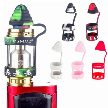 

Color Universal Silicone Sanitary Cap Vape Band All-in-one For 21-28mm Tank IJUST S Melo 3 Mini V8 Big Baby