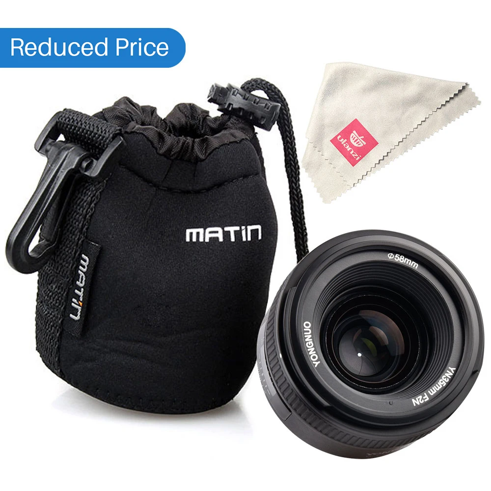 

Ulanzi Yongnuo YN35mm F2N Lens Wide-angle Large Aperture Fixed Auto Focus Lens for Nikon D7100 D3200 D3300 D3100 D5100 D90