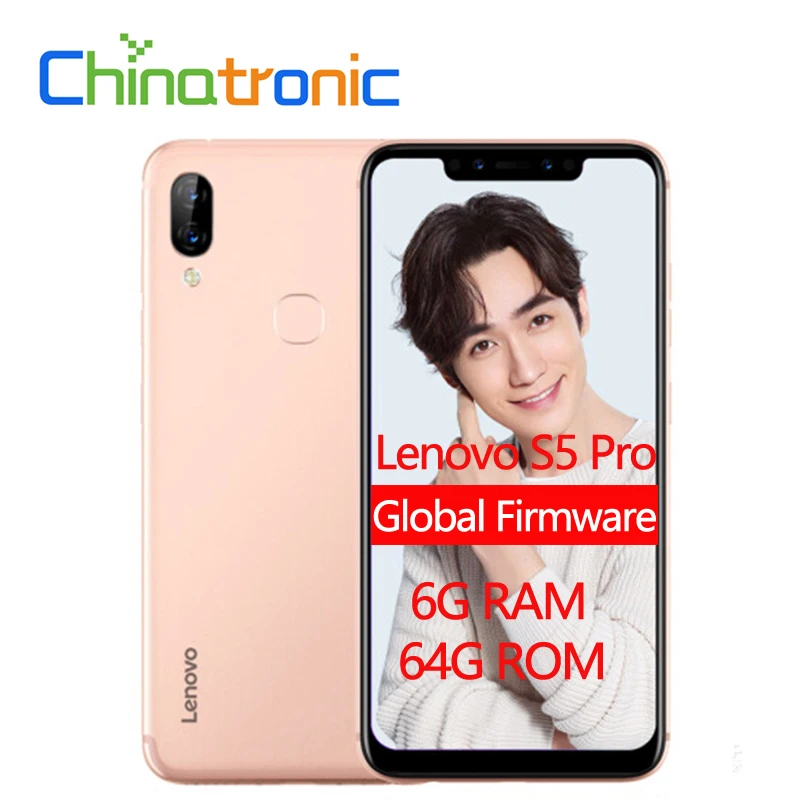 Lenovo S5 Pro L58041 смартфон с 5 7 дюймовым дисплеем восьмиядерным процессором Snapdragon ОЗУ 6