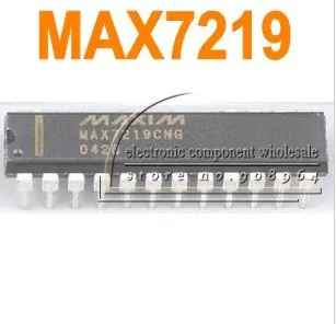 

MAX7219 PMIC IC DIP-24 MCU Integrated circuit drive ic