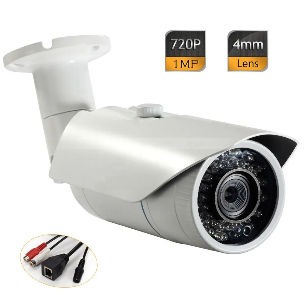 

HD 1.0MP 720P IP Camera Network Security Waterproof 42IR Night Vision+12V1A