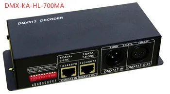 

Best price DC12-24V constant current DMX-KA-HL-700MA DMX512 decoder led controller use for led strip led lamp