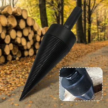 

High Speed Twist Drill Bit Wood Splitter Screw Cones Fast Splitting Wood Drill QJ888