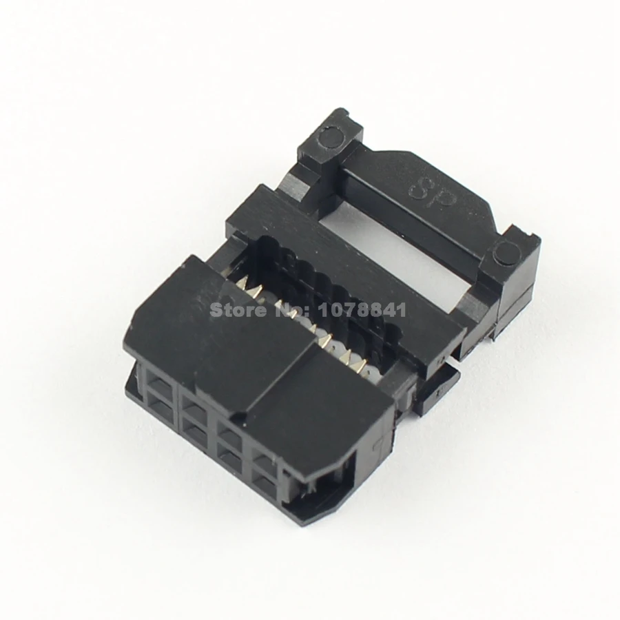 

10 Pcs Per Lot 2.54mm Pitch 2x4 Pin 8 Pin IDC FC Female Header Socket Connector