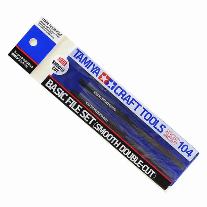 

TAMIYA 74104 Model grinding file set (3 pieces)