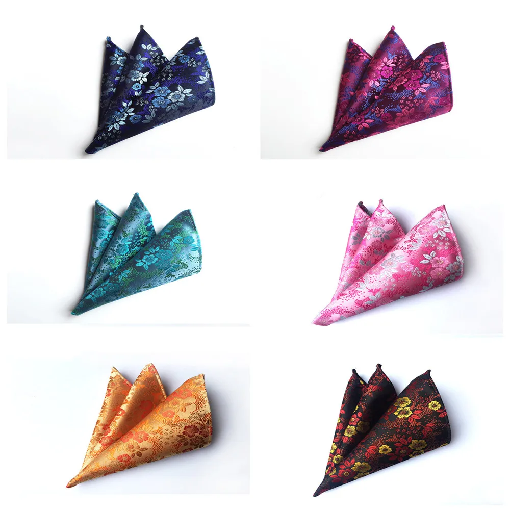 

Unique Design Fashion Explosion Men's Handkerchief Square 2019 High Quality Polyester Paisley Suit Decorative Pocket Towel