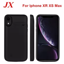 Для iphone XR XS аккумулятор Max Case 6000 mah Высокое качество тонкое зарядное устройство чехол внешний смарт-аккумулятор для iphone XS аккумулятор Max чехол