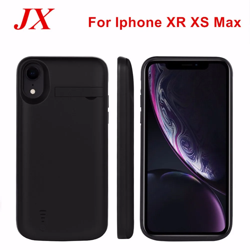 Для iphone XR XS Max чехол для батареи 6000 мАч Высокое качество Тонкий зарядного
