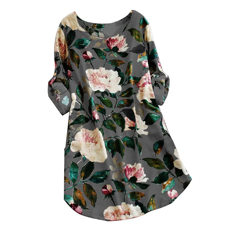 Cotton Linen Floral Dress For Women 2018 Vintage Robes Femme Plus Size 4XL 5XL Summer Dress Causal Beach Sundress Madi Dress Cotton Linen Floral Dress For Women 2018 Vintage Robes Femme Plus Size 4XL 5XL Summer Dress Causal Beach Sundress Madi Dress