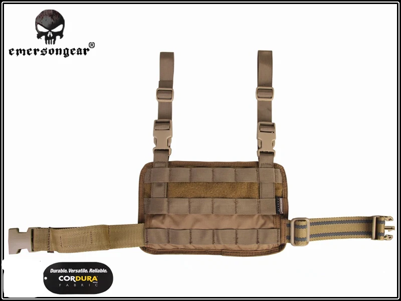 EMERSONGEAR модульная Rife ножная панель чехол тактический Molle Drop Leg Pouch охотничий пистолет кобура инструменты Molle Pouch EM6277