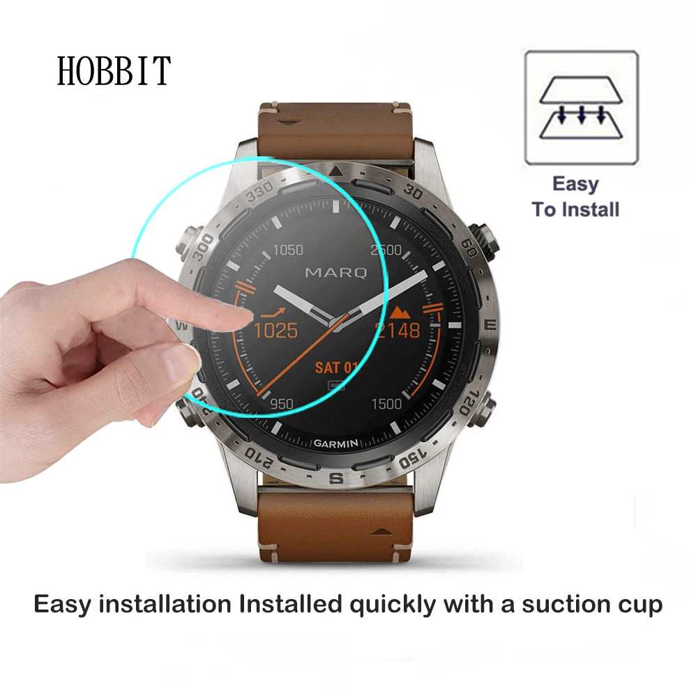 2 Упак. для Garmin MARQ Expedition Smart Watch 0,3 мм 2.5D Закаленное стекло Защитная пленка для экрана с защитой от царапин защищенные Смарт-часы пленка