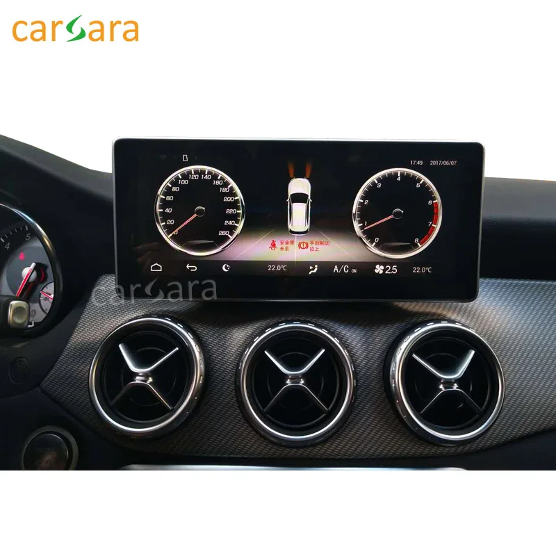 carsara 10 25 Android touch screen for Benz CLA GLA A Class W176 2013 2015 GPS