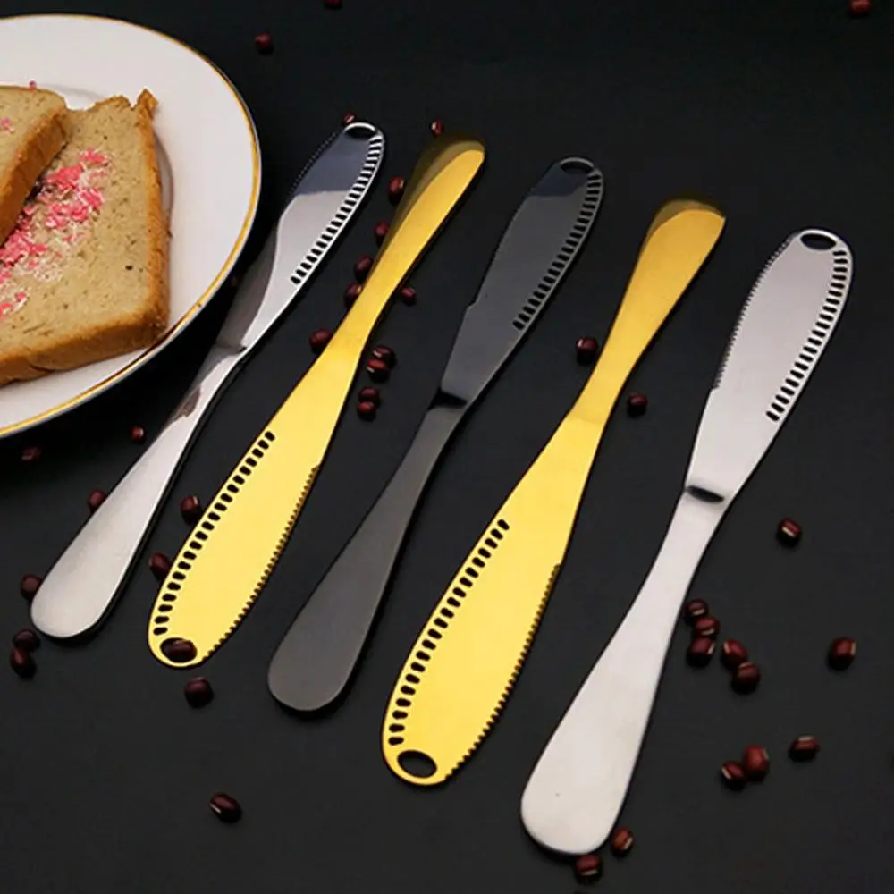 Butter Knife Grating Cutter Butter Spreader Stainless Steel Grater Slicer Curler Utensil Cheese Grater Slicer Kitchen Gadget BB4