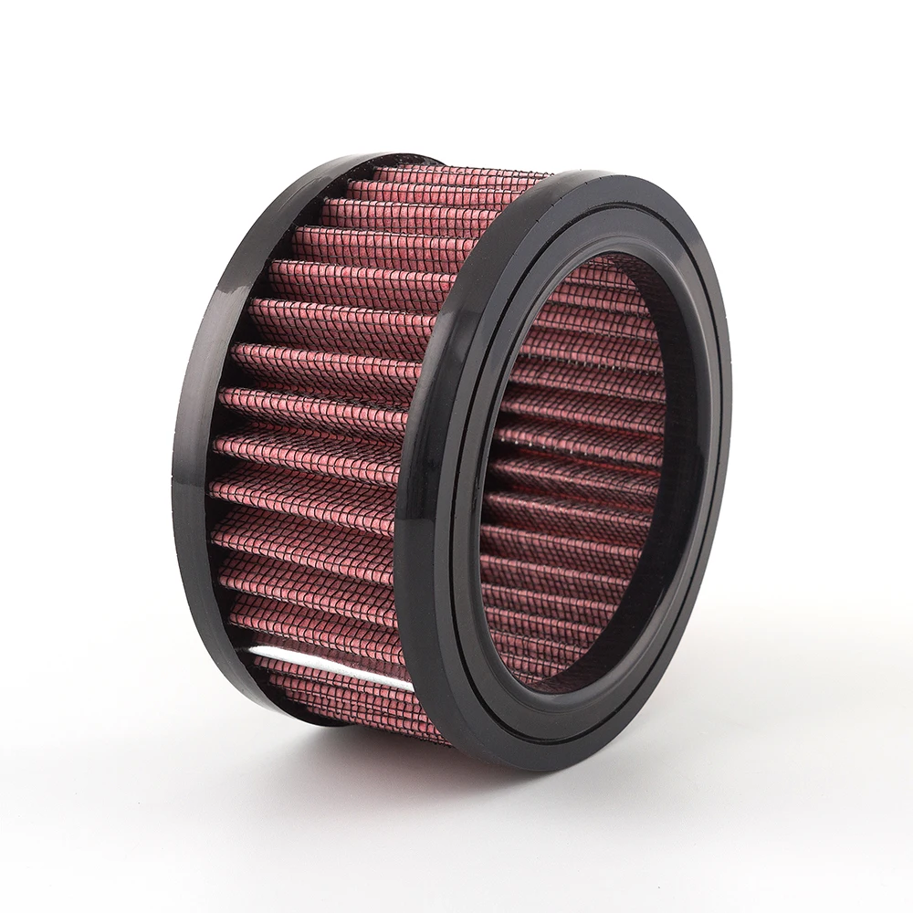 

3.85 Inch Motorcycle Air Filter 51mm Red Air Cleaner Intake Filter For Harley Sportster XL1200 XL883 X48