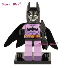 50 шт. супергерой Bizarro Бэтмен строительные блоки экшн-блоки, друзья для девочек и мальчиков, домашние игры для детей, детские игрушки