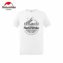 Naturehike Спортивная футболка для пеших прогулок, бега, скалолазания, летняя, дышащая, эластичная, верхняя, для путешествий, туризма, отдыха, удобный топ