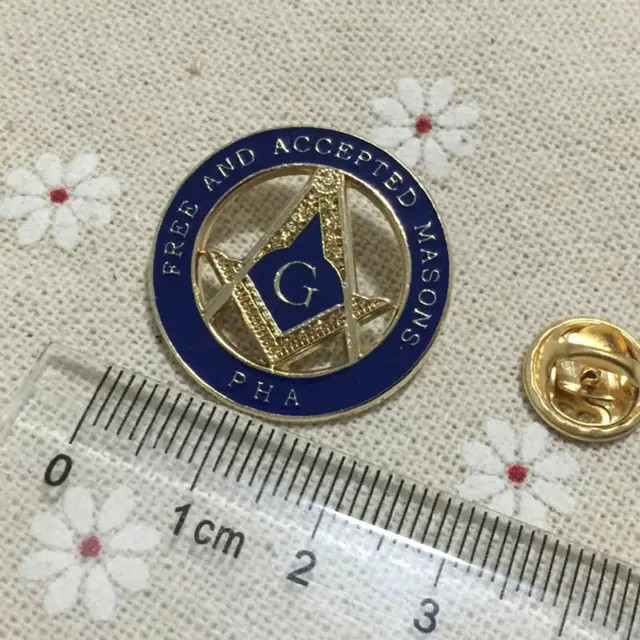 100pcs Masonic Master Mason Prince Hall Affiliated Lapel Pin Equinox
